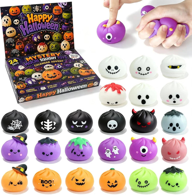 Halloween Squishy Toy Advent Calendar
