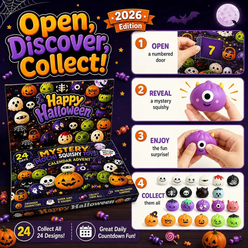 Halloween Squishy Toy Advent Calendar