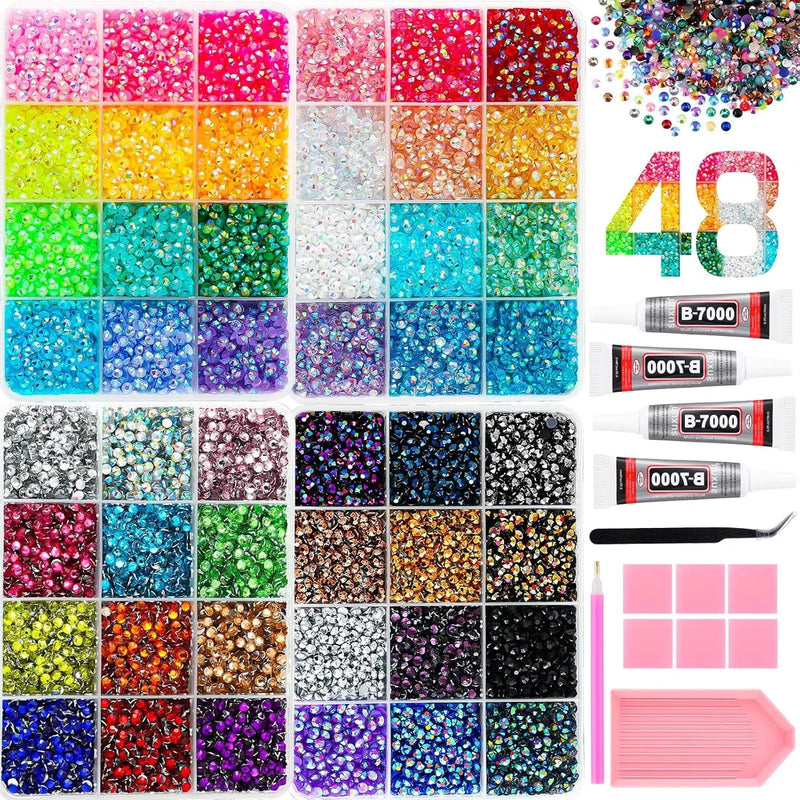 Flatback Rhinestone Bedazzling Craft Kit