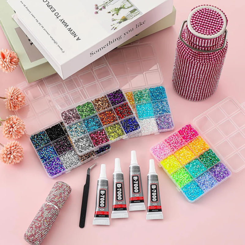 Flatback Rhinestone Bedazzling Craft Kit