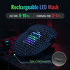 Glowing LED Skull Mask