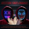 Glowing LED Skull Mask