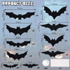 Lighted Spooky Bat Halloween Decorations