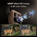 Solar Powered Hunting Trail Camera