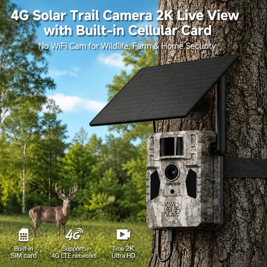Solar Powered Hunting Trail Camera