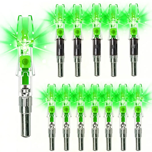 Lighted Arrow Nocks with Switch